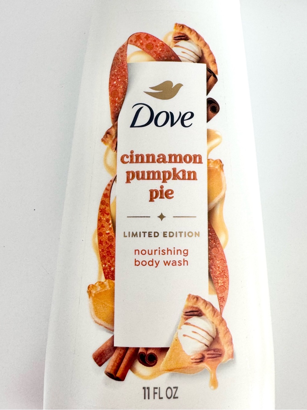 Dove Cinnamon Pumpkin Pie Body Wash Lot Limited Edition Holiday Treats NWT - Picture 3 of 7